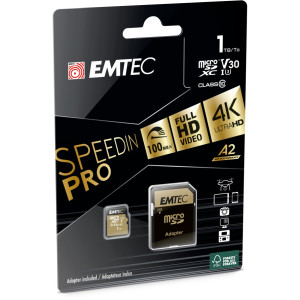  EMTEC UHS-I U3 V30 A2 SpeedIN 1TB  