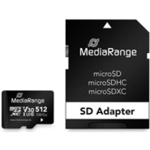  MEDIARANGE SD MicroSD Card MR947 512GB  