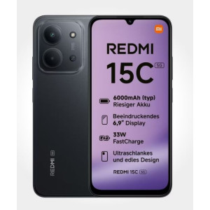 XIAOMI Redmi 15C 5G 128GB schwarz 