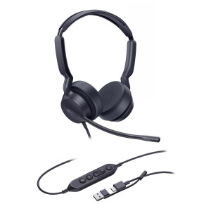 YEALINK UH42 Dual - Headset - On-Ear - kabelgebunden 