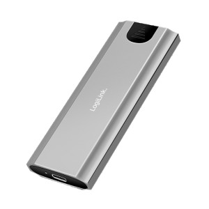 LOGILINK Festplattengehäuse, M.2 NVMe (PCIe) SSDs, USB 3.2 