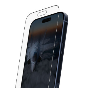 PANZERGLASS Stealth Screen Protector w. Black Frame iPhone 17 Pro Max | Ultra-Wide Fit w. Fastfit in 