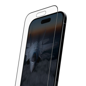 PANZERGLASS Stealth Screen Protector w. Black Frame iPhone 17 Air | Ultra-Wide Fit w. Fastfit in-a-b 