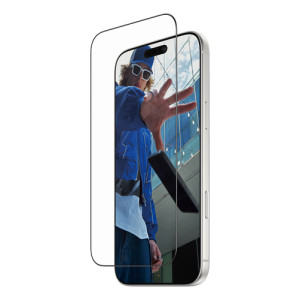 PANZERGLASS Screen Protector w. Black Frame iPhone 17 Pro Max | Ultra-Wide Fit w. Fastfit in-a-box S 