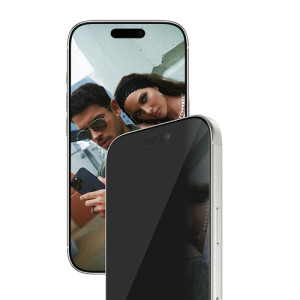 PANZERGLASS SAFE. by PanzerGlass Privacy Screen Protector iPhone 17 Pro | Ultra-Wide Fit w. EasyAlig 