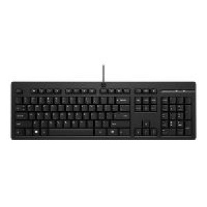  HP 125 USB Wired Keyboard UK Tastaturen 