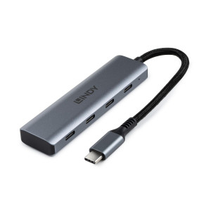 LINDY 4 Port USB 3.2 Gen 2 Typ C Hub 