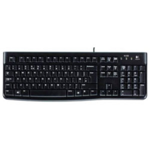  LOGITECH Keyboard K120 black (DE) Tastaturen 