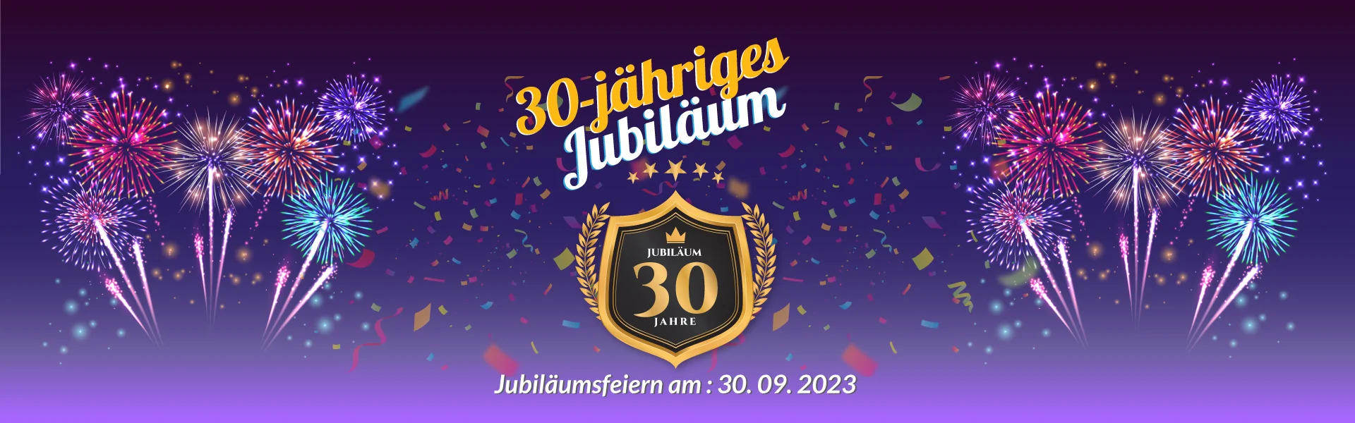 30-jähriges Jubiläum