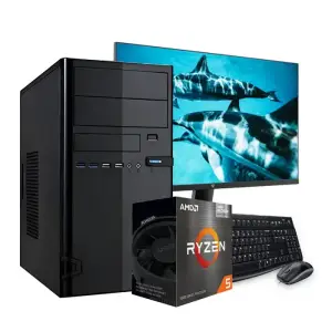 Multimedia Komplettsystem - AMD Ryzen 5 5600X - GeForce GT 1030