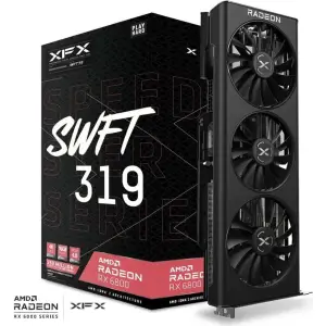 XFX Speedster SWFT 319 Radeon RX 6800 Core Gaming, 16GB GDDR6, HDMI, 3x DP