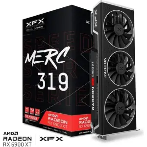 XFX Speedster MERC 319 Radeon RX 6900 XT Black Gaming, 16GB GDDR6, HDMI, 3x DP